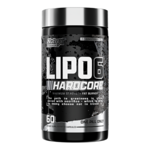 LIPO 6 HARDCORE – حارق الدهون المركز | 60 كبسولة 🔥