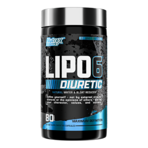 LIPO 6 DIURETIC – طارد السوائل وداعم التنشيف | 80 كبسولة